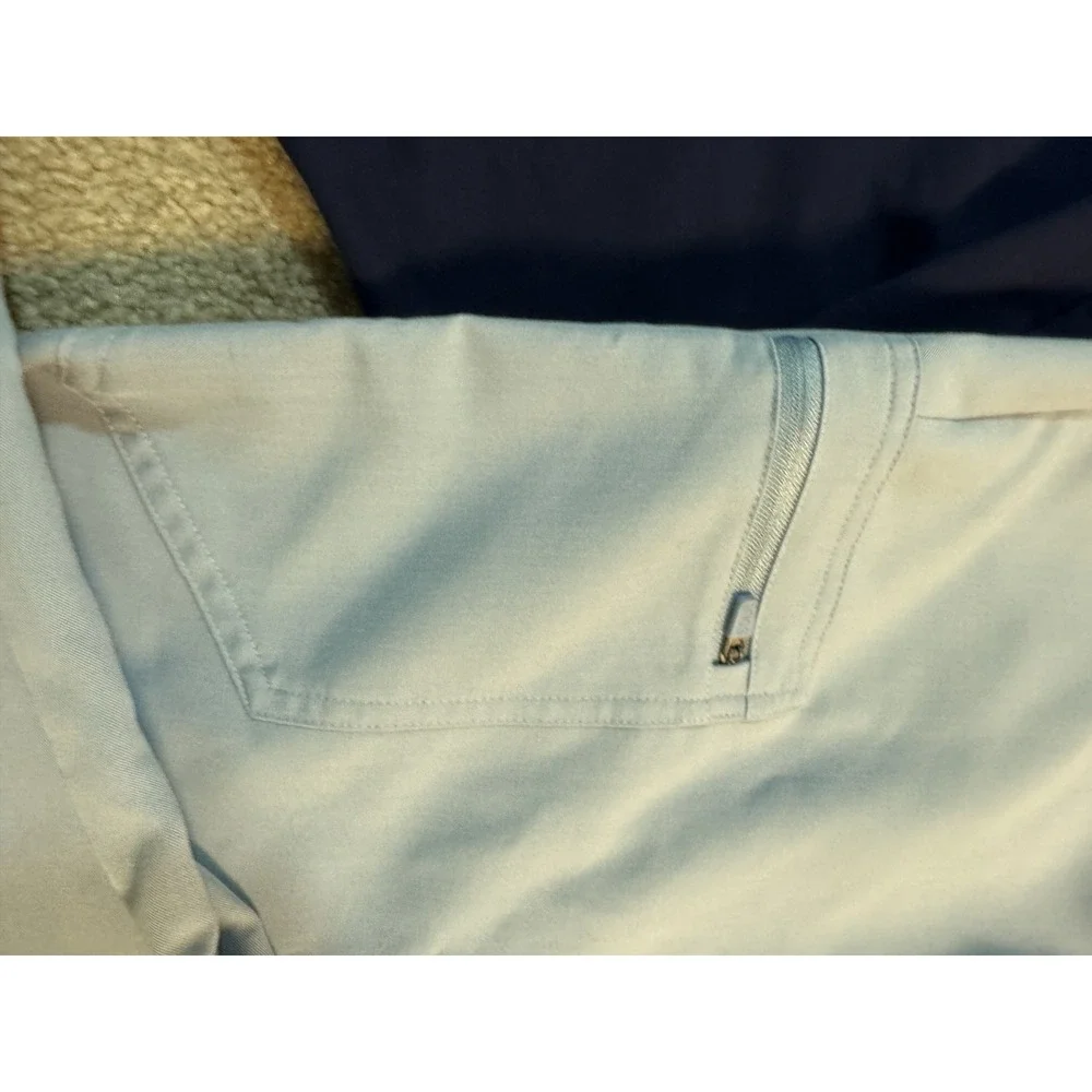 FIGS Technical Women Catarina Top M & Zamora Jogger Pants‎ L Navy & Blue Scrubs